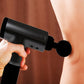 FitSmart LCD Display 6 Level Vibration Therapy Device Massage Gun Black