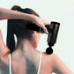 FitSmart LCD Display 6 Level Vibration Therapy Device Massage Gun Black