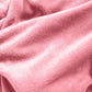 Royal Comfort Snug Hoodie Nightwear Super Soft Reversible Coral Fleece 750GSM - Pink