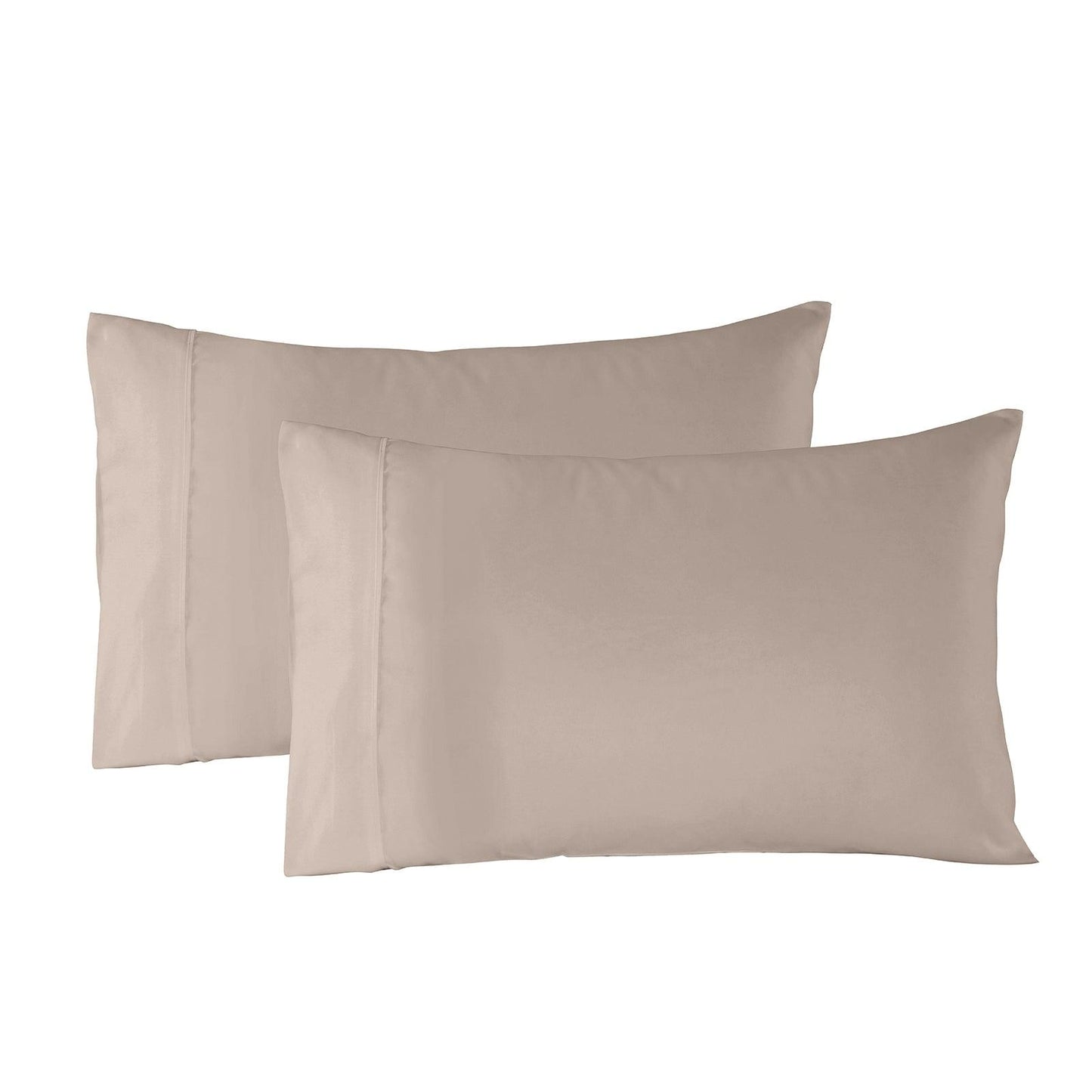 Royal Comfort Bamboo Blended Sheet & Pillowcases Set 1000TC Ultra Soft Bedding - King - Warm Grey