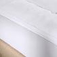 Royal Comfort 1000GSM Memory Mattress Topper Cover Protector Underlay - Single - White