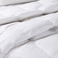 Royal Comfort 50% Goose Feather 50% Down 500GSM Quilt Duvet Deluxe Soft Touch - Double - White