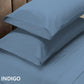 Royal Comfort 1500 Thread Count Cotton Rich Sheet Set 4 Piece Ultra Soft Bedding - Double - Indigo
