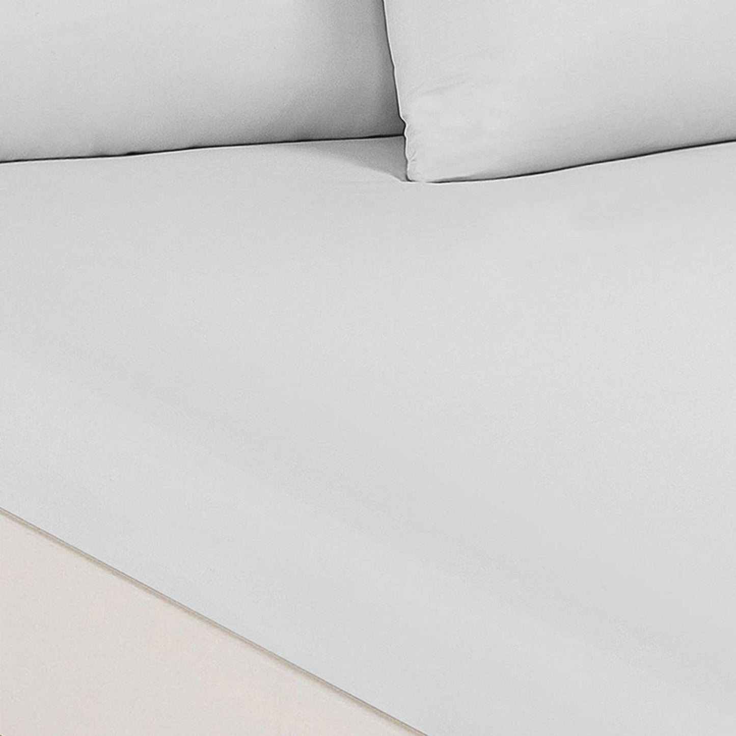 Park Avenue 1000TC Cotton Blend Sheet & Pillowcases Set Hotel Quality Bedding - Queen - White