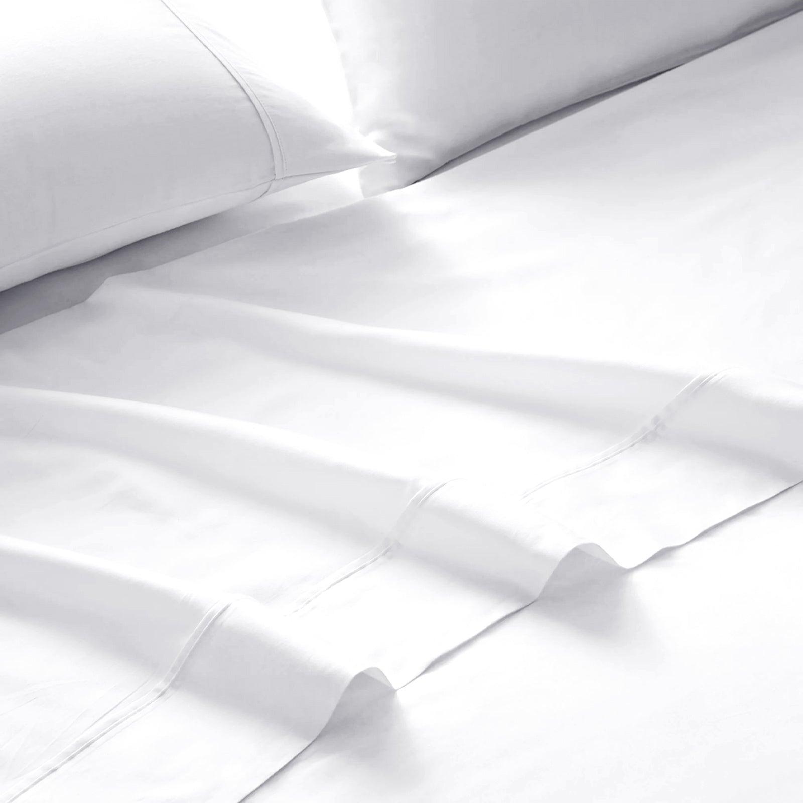 Royal Comfort 1500 Thread Count Cotton Rich Sheet Set 4 Piece Ultra Soft Bedding - King - White