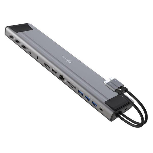 J5Create JCD552 M.2 NVMe USB-C Gen 2 Docking Station Compatible with MacBook Pro and Air