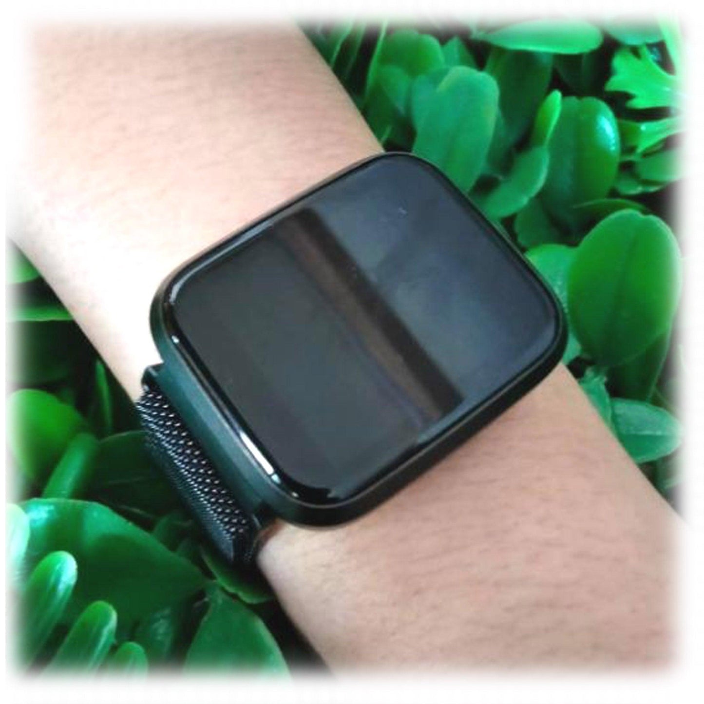DGTEC 1.4" IPS Smart Fitness Watch with Wireless Earbuds Bundle Black