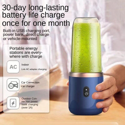 Portable USB Electric Fruit Juicer Blender Bottle Juice Shaker Smoothie Maker