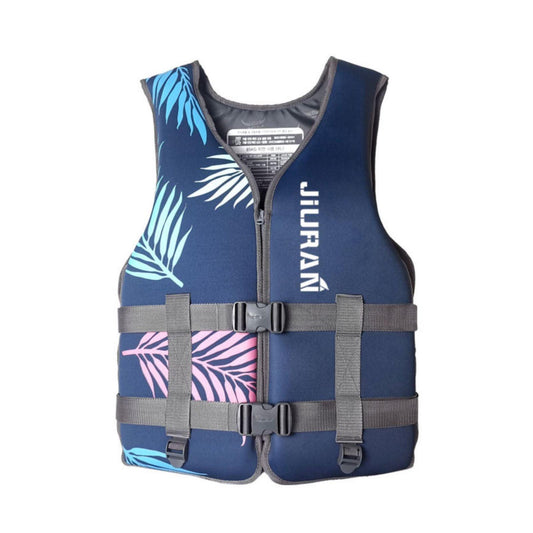 Life Jacket for Unisex Adjustable Safety Breathable Life Vest for Men Women(Blue-XXL)