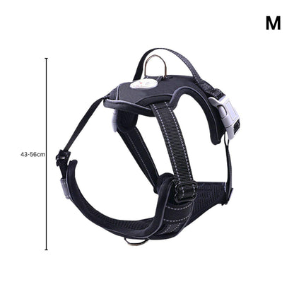 FLOOFI Dog Harness Vest M Size (Black) FI-PC-167-XL