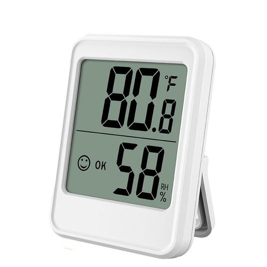 GOMINIMO Thermo Hygrometer No Highlow Record White GO-TH-100-JH