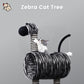 Floofi Cat Tree Zebra - FI-CT-101-RN