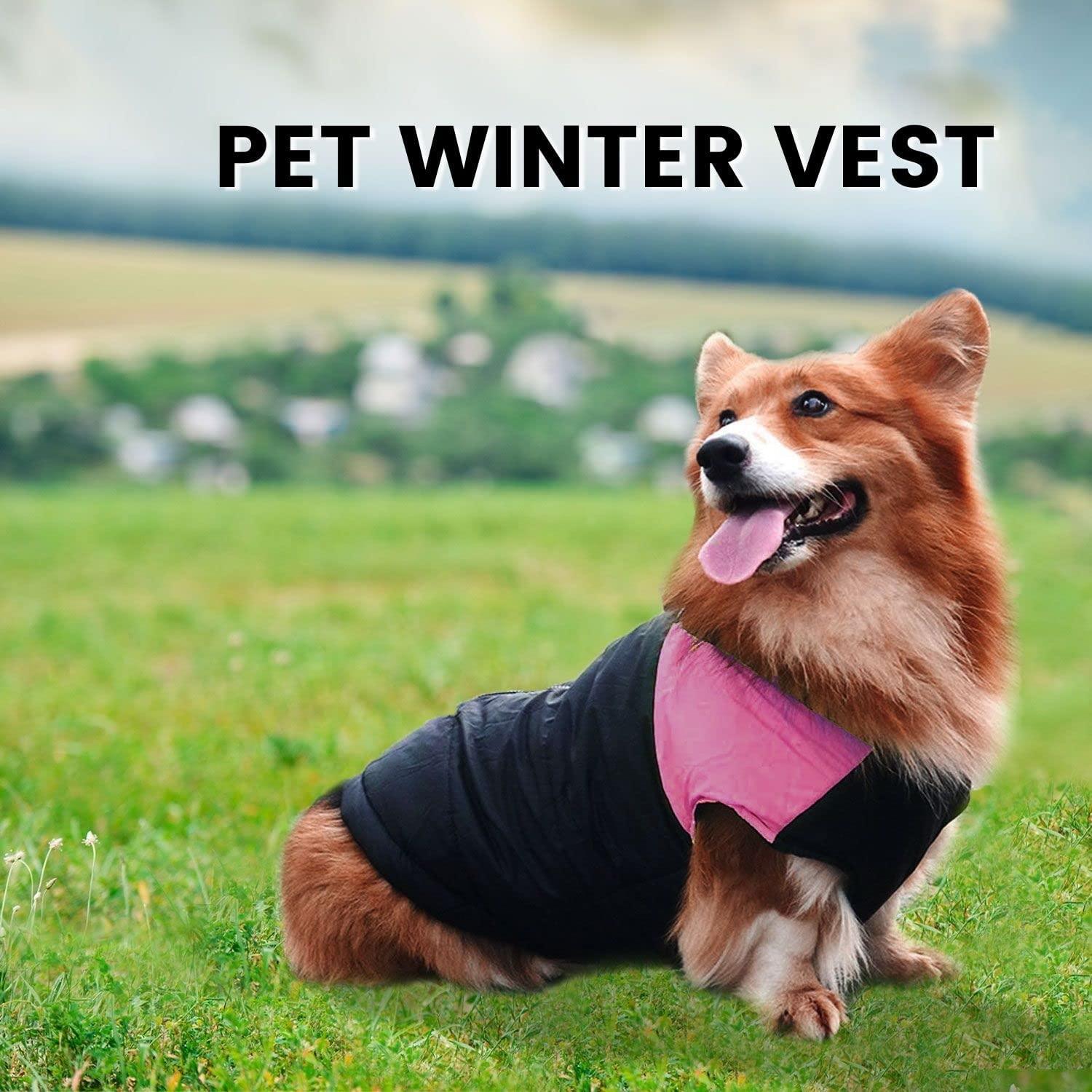 Floofi Pet Winter Vest (S Red) PT-PV-101-QQQ