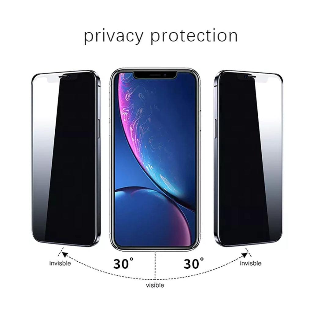 VOCTUS iPhone 14 Plus Privacy Temple Glass Screen Protector 2Pcs (Raw) VT-SP-113-DW