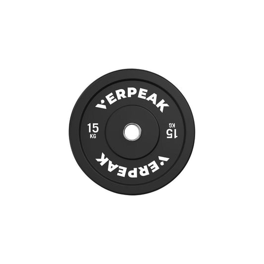 VERPEAK Black Bumper weight plates-Olympic (15kgx1) VP-WP-102-FP / VP-WP-102-LX