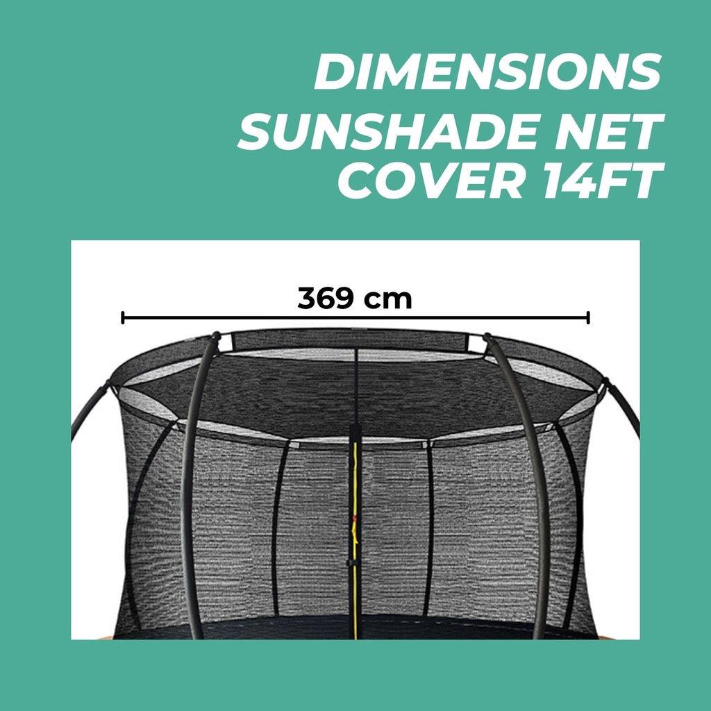 VERPEAK Sunshade Net for Trampoline 14ft VP-TSN-147-MI
