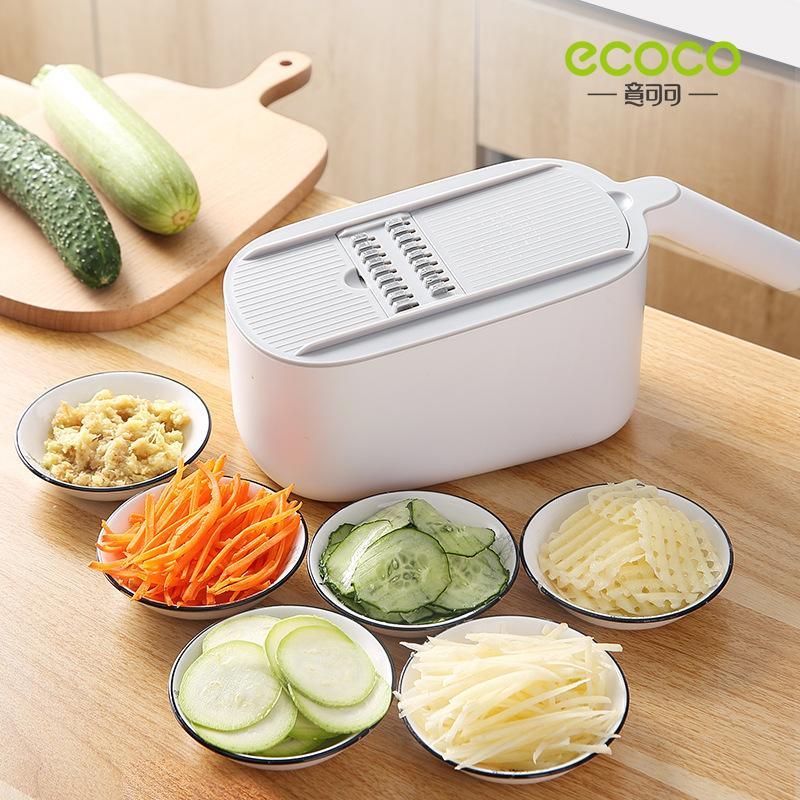 Ecoco Vegetable Chopper Spiralizer Vegetable Slicer Dicer Onion Food Cutter Home Use Karki