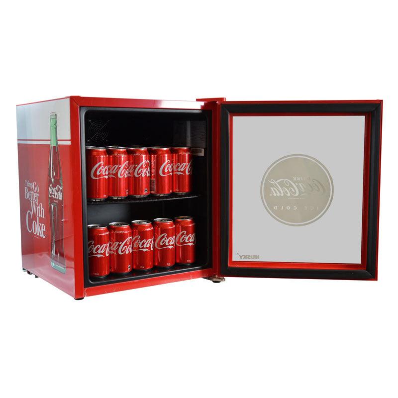 Husky 48L Glass Door Coca-Cola Coke Indoor Bar & Drinks Fridge (CKK48)