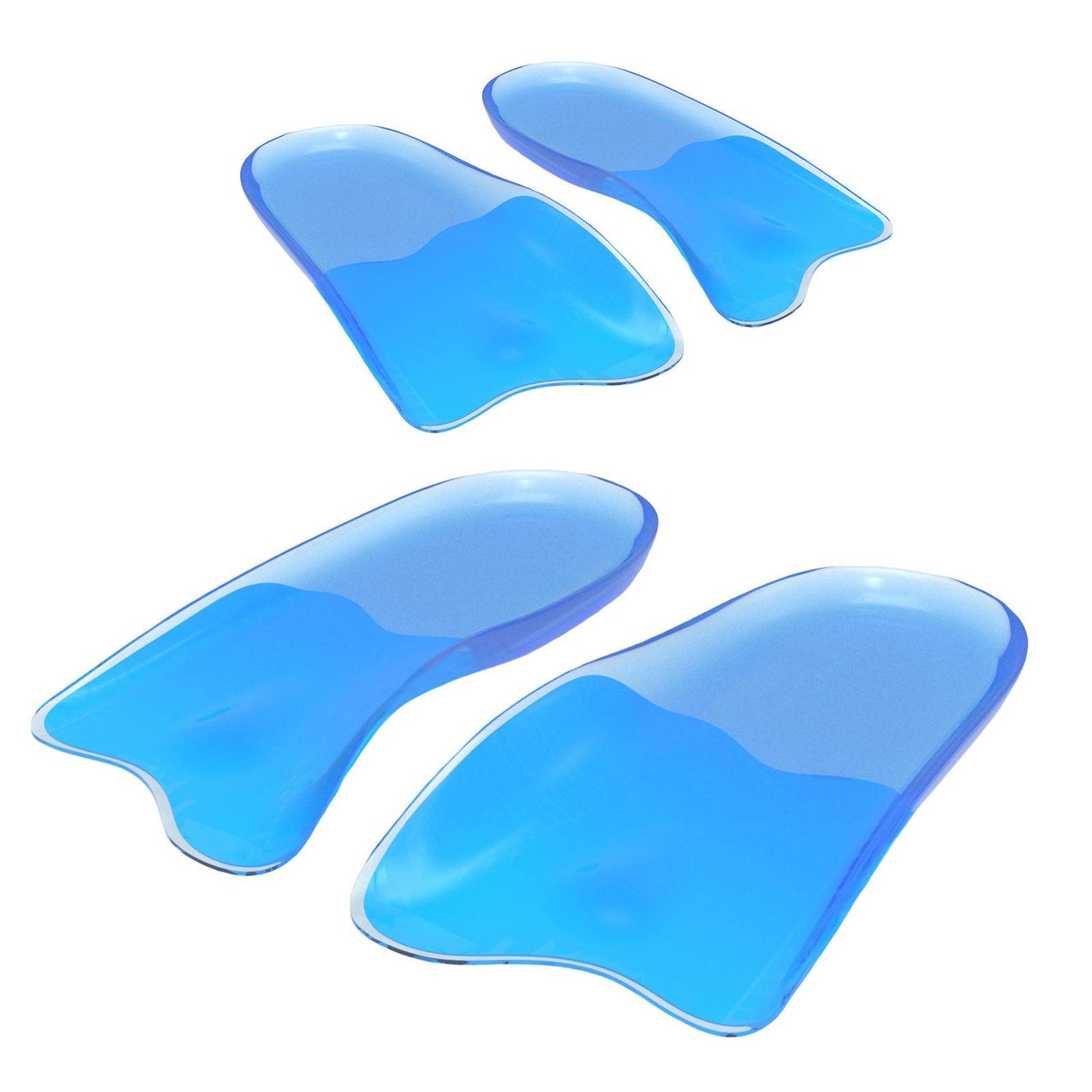 Bibal Insole 2X Pair S Size Gel Half Insoles Shoe Inserts Arch Support Foot Pad