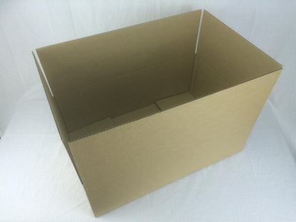 25 x Packing Moving Mailing Boxes 50x34x18 cm Cardboard Carton Box