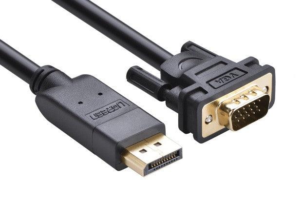 Ugreen DP male to VGA male cable 1.5M 10247