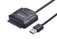 UGREEN USB 3.0 to SATA Converter cable with 12V 2A power adapter (20231)