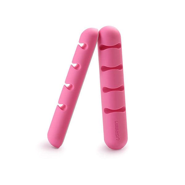 UGREEN Cable Organizer (2pcs/pack) - Pink (30483)