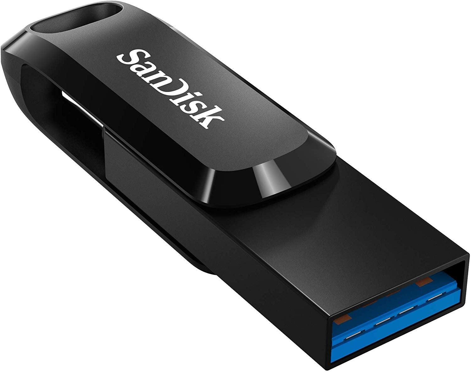 SanDisk 256GB Ultra Dual Go USB 3.1 Type-C Flash Drive -SDDDC3-256G