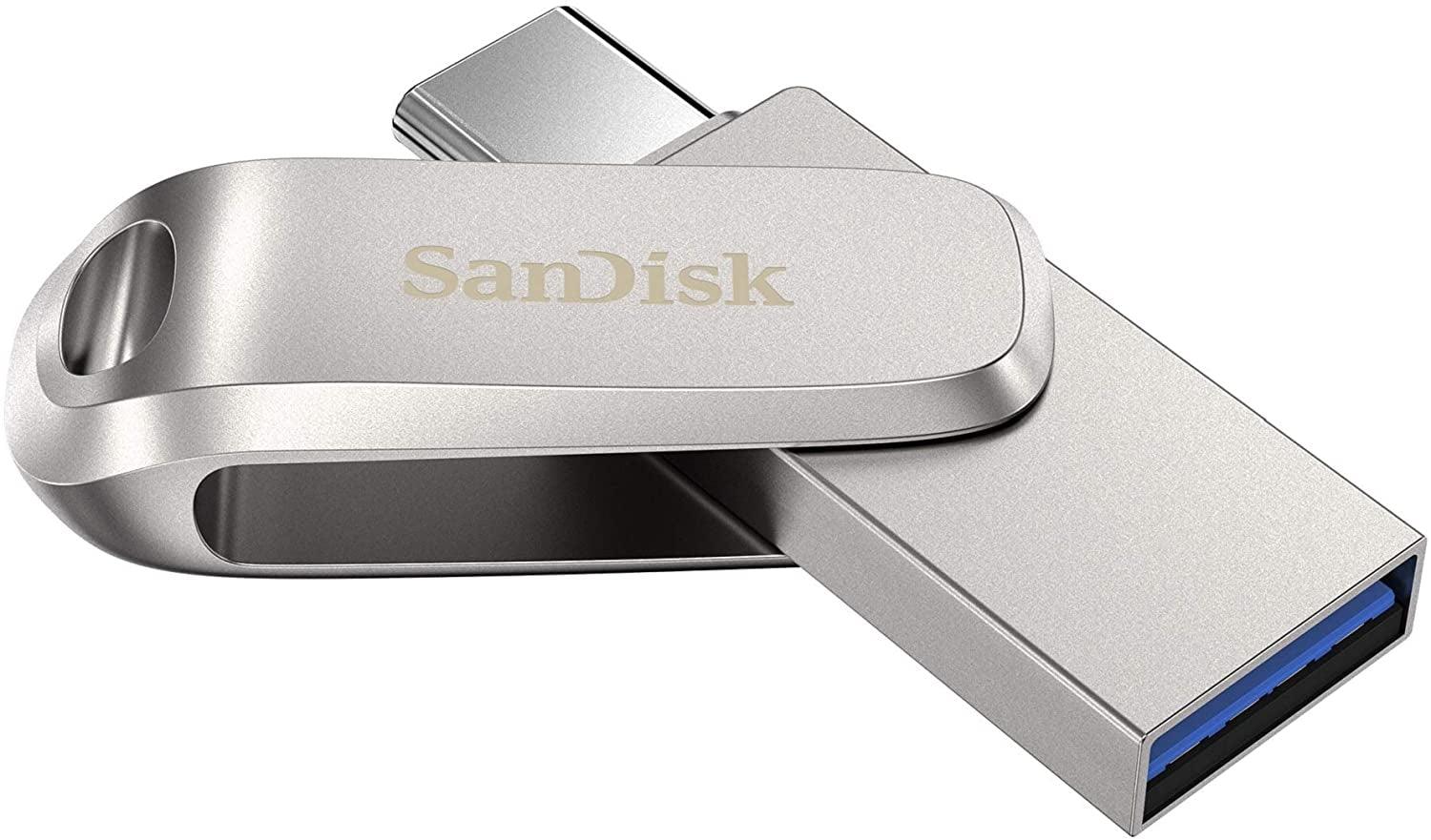 SANDISK 512G SDDDC4-512G-G46 Ultra Dual Drive Luxe USB3.1 Type-C (150MB) New