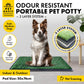 Pet Basic Portable Dog Potty Trainer 3 Layer System Odour Resistant 76 x 50cm