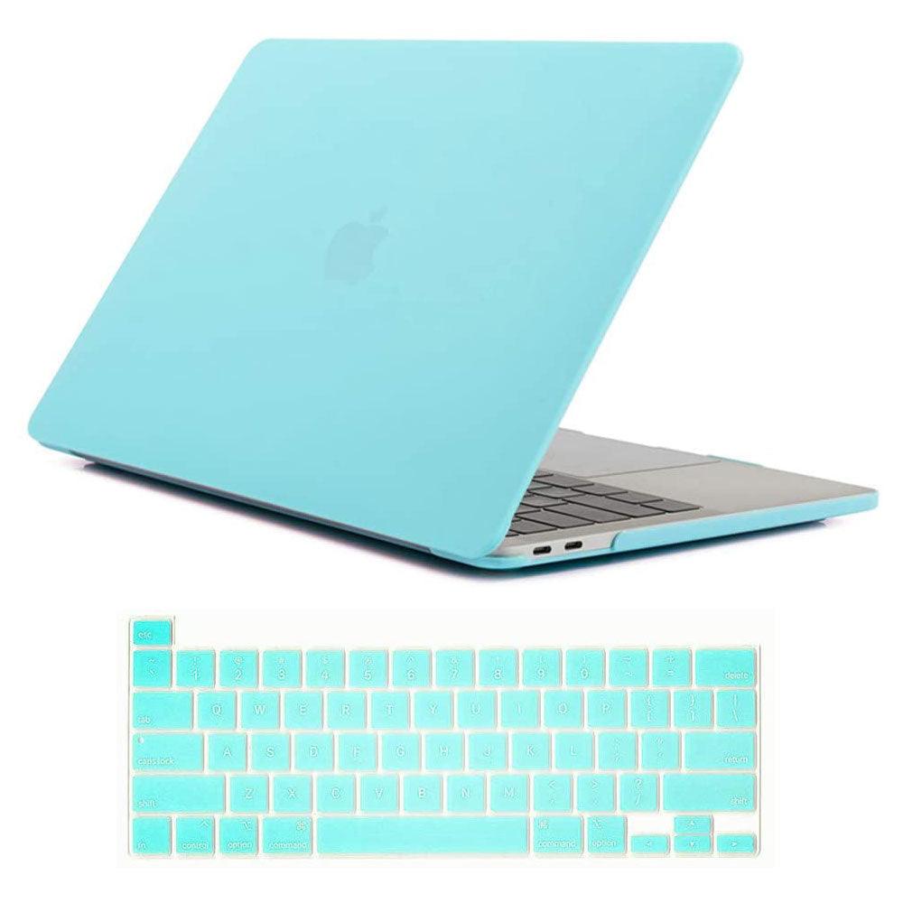 Blue MacBook Pro 13 inch 2020 A2338 A2251 A2289 Matte Shell Case Keyboard Cover Touch Bar