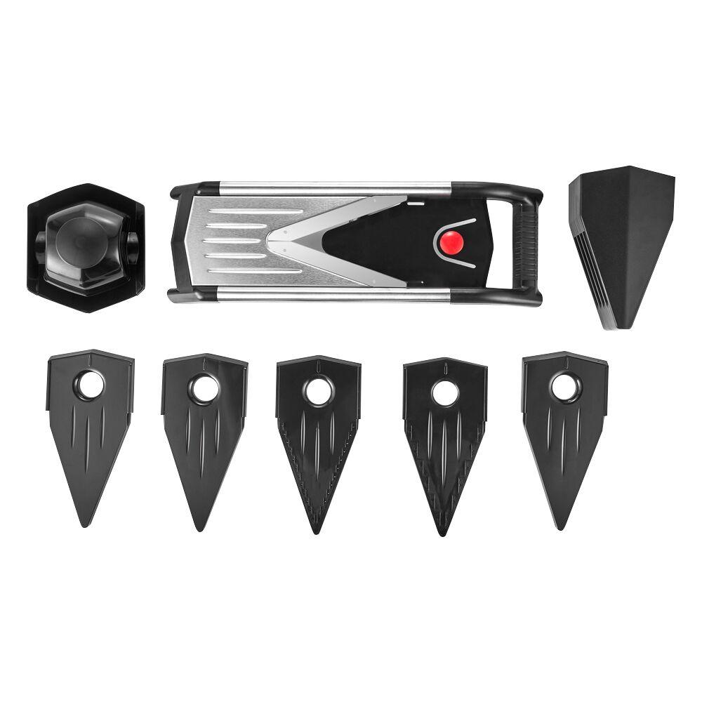 Stainless steel V-Pro 5 Blade Adjustable Slicer