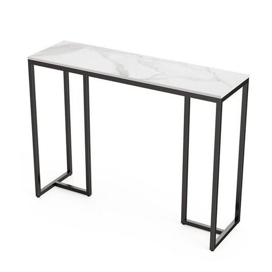 Interior Ave Stone Marble Console - Marble & Black