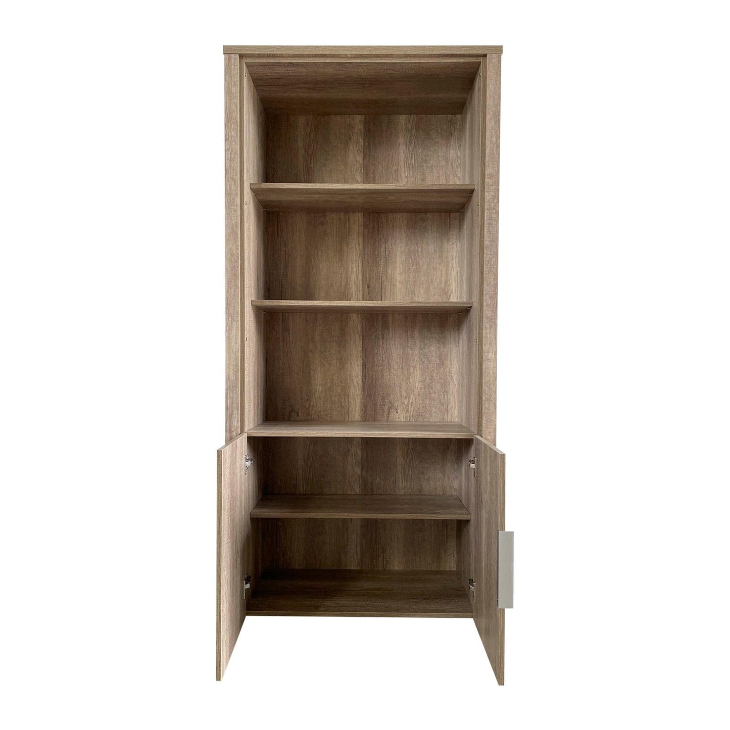Display Shelf Book Case Stand Bookshelf Natural Wood like MDF in Oak Colour