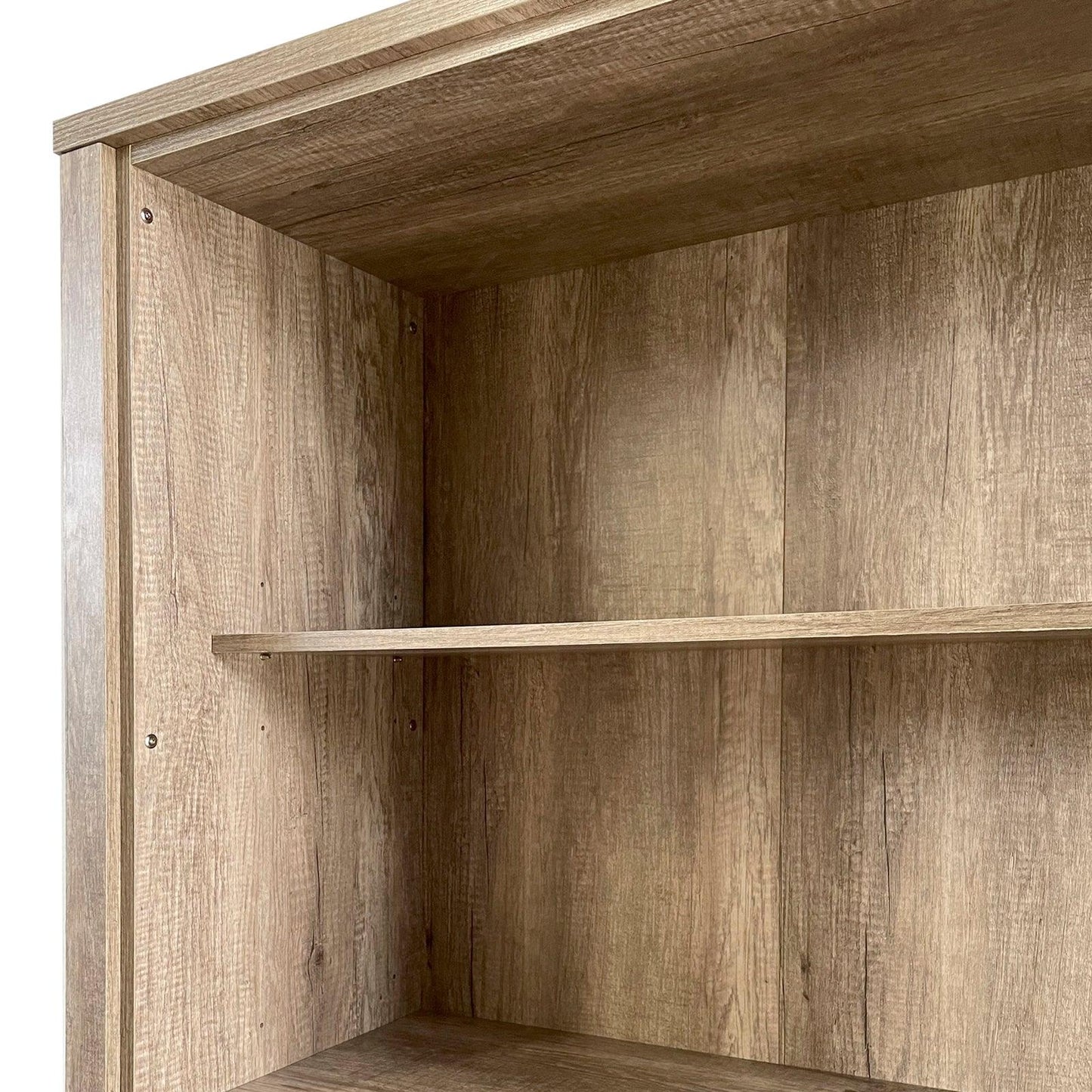 Display Shelf Book Case Stand Bookshelf Natural Wood like MDF in Oak Colour