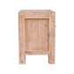 3 Pieces Bedroom Suite in Solid Wood Veneered Acacia Construction Timber Slat King Size Oak Colour Bed, Bedside Table