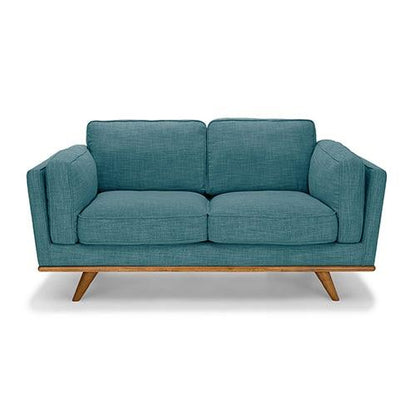 3+2 Seater Sofa Teal Fabric Lounge Set for Living Room Couch with Wooden Frame
