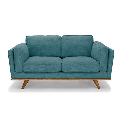 3+2 Seater Sofa Teal Fabric Lounge Set for Living Room Couch with Wooden Frame