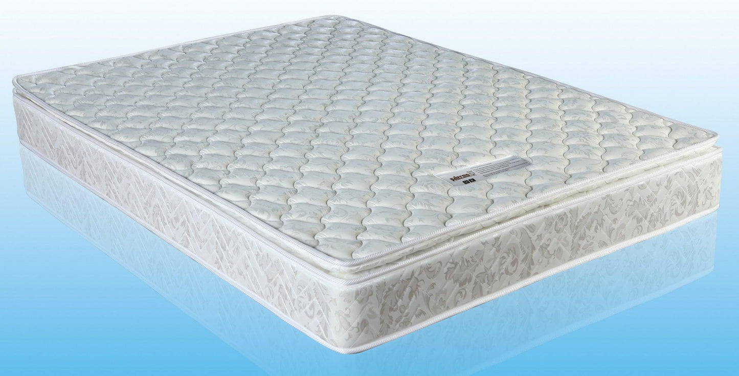 Palermo Double Luxury Latex Pillow Top Topper Spring Mattress