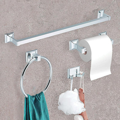 4 Piece Towel Bar Set Bath Accessories Bathroom Hardware