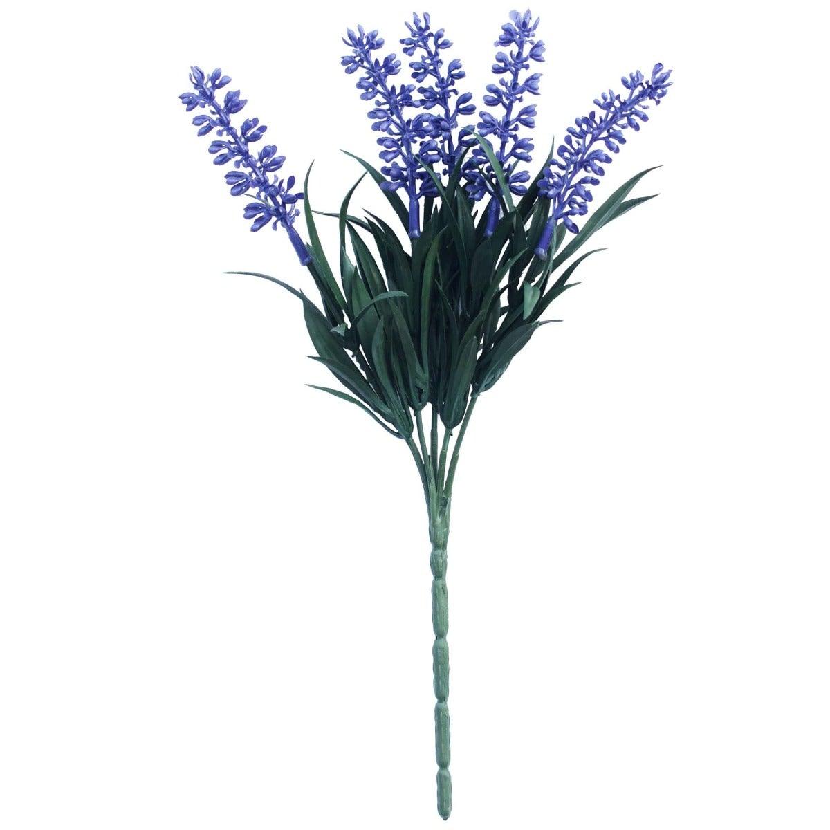 Artificial Lavender Stem (Impress Lavender) UV Resistant 32cm
