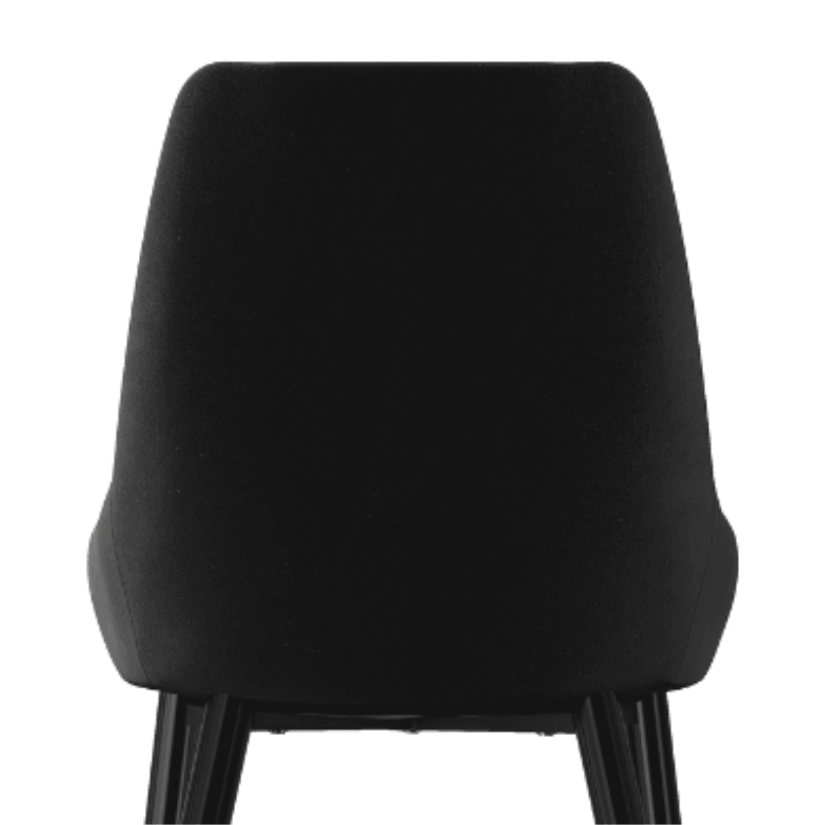 Set of 2 Barstool Allen Classy Grey Velvet Dining Chair
