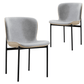 Harris Grey Mid-Century Design Dining Chair Set of 2