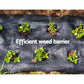 Instahut 0.915m x 50m Weedmat Weed Control Mat Woven Fabric Gardening Plant