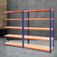 Giantz 2.4MX1.8M Garage Shelving Warehouse Rack Pallet Racking Storage Steel Orange&Blue