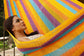 King Size Mayan Legacy Cotton Mexican Hammock in Alegra Colour