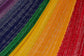 King Mayan Legacy Cotton Mexican Hammock in Rainbow colour