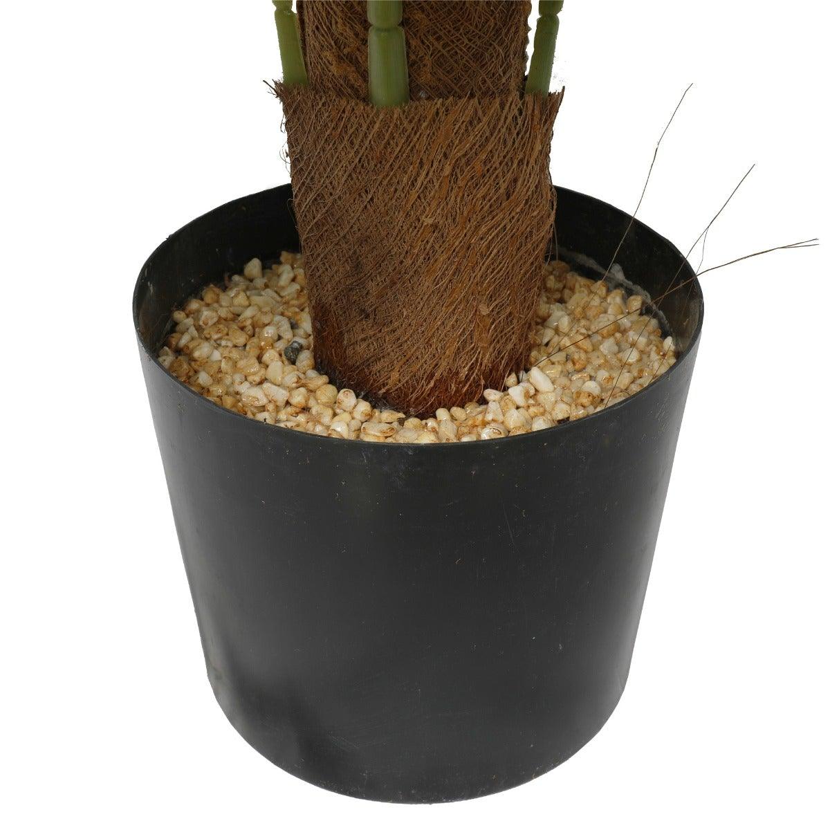 Artificial Money Plant (Monstera) with decorative pot 180cm