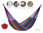 Queen Size Outoor Cotton Mayan Legacy Mexican Hammock in Colorina